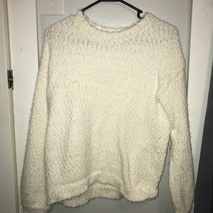Heavy White Sweater